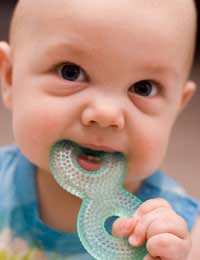 Teething Baby Upset Tummy Toys Sanitise